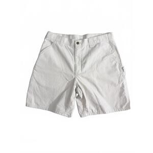 Carhartt Classic White Work Shorts - Size 34